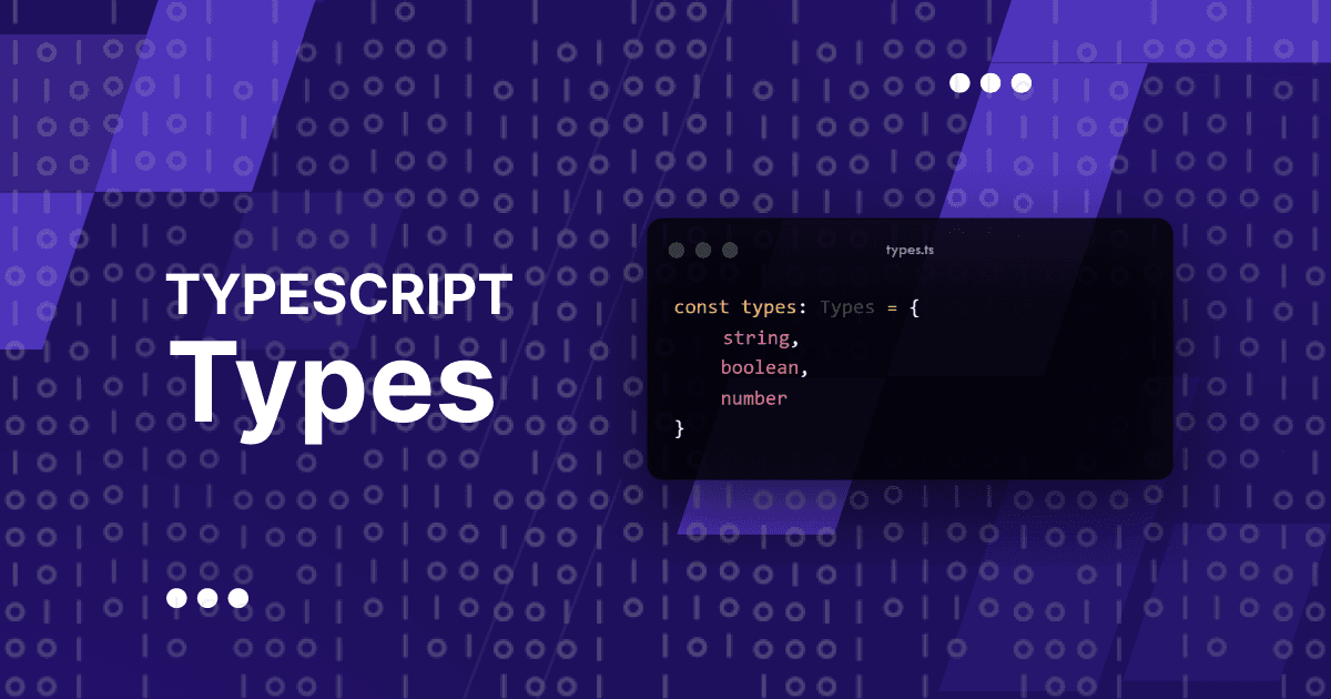 Typescript: Types